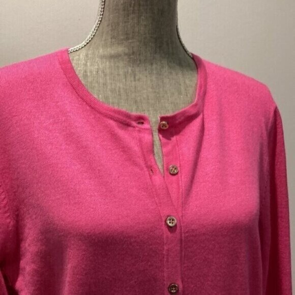 Cable & Gauge Pink Cardigan sweater Size xlarge​​​ - Picture 9 of 12